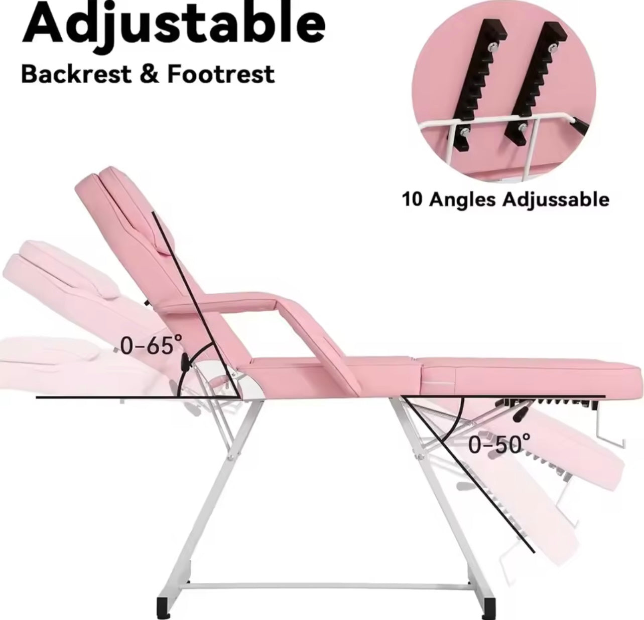 Professional Multifunctional Beauty & Massage Table With Adjustable Chair for Salon, Spa & Tattoo Studios